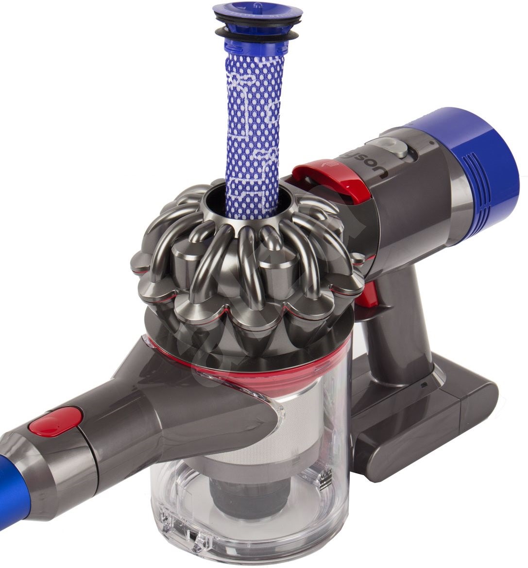 Пылесос вертикальный Dyson V7 FLUFFY / 350Вт / Blue photo 2